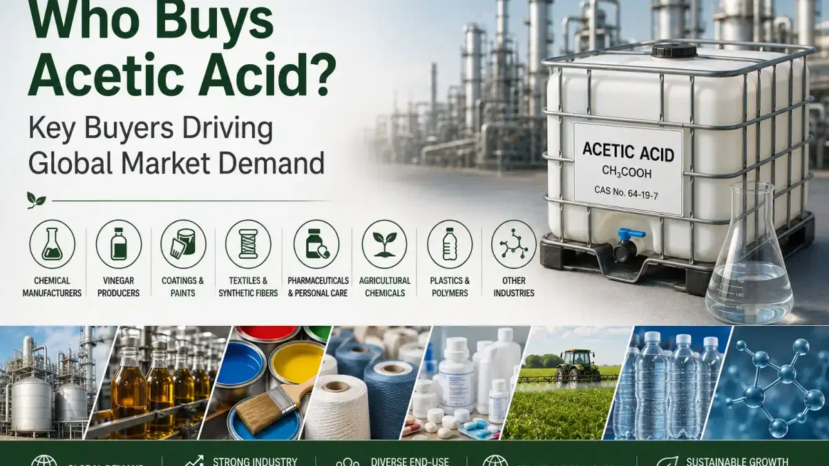 Who Buys Acetic Acid? Key Buyers Driving Global Market Demand